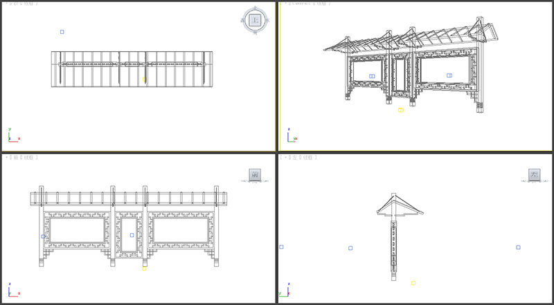 仿古候車(chē)亭旅游景點(diǎn)圖片